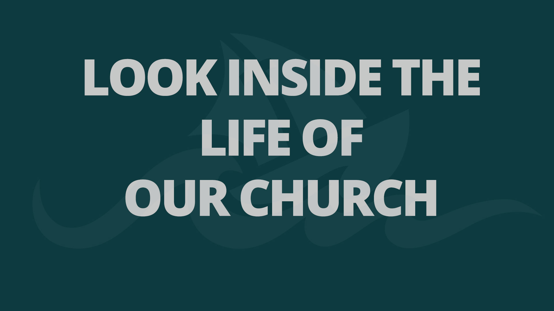 Church Life Homepage